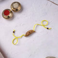 Yellow - Handcrafted Fish Plantable Seed Kids Rakhi 06
