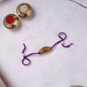 Purple - Handcrafted Octopus Plantable Seed Kids Rakhi 09