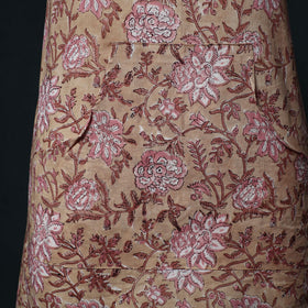 Sanganeri Hand Block Print Cotton Apron with Pocket 27
