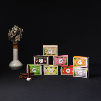 Natural Flora Dhoop Sticks (Set of 8) 01