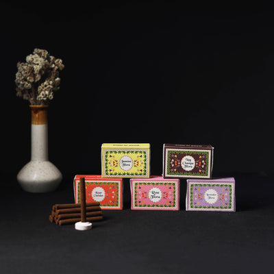 Natural Flora Dhoop Sticks (Set of 5) 03