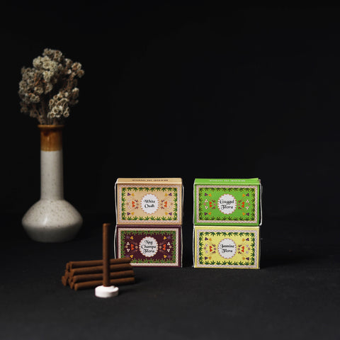 Natural Flora Dhoop Sticks (Set of 4) 02