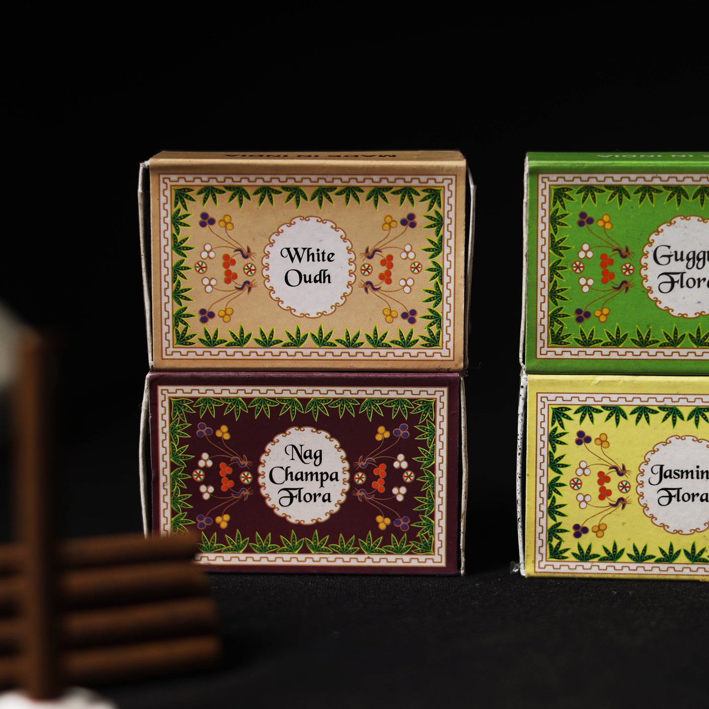 Natural Flora Dhoop Sticks (Set of 4) 02