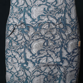 Sanganeri Hand Block Print Cotton Apron with Pocket 30