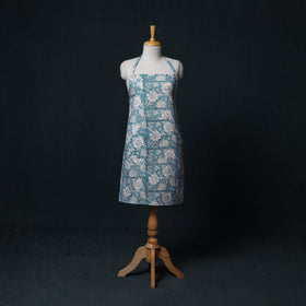 Sanganeri Hand Block Print Cotton Apron with Pocket 31