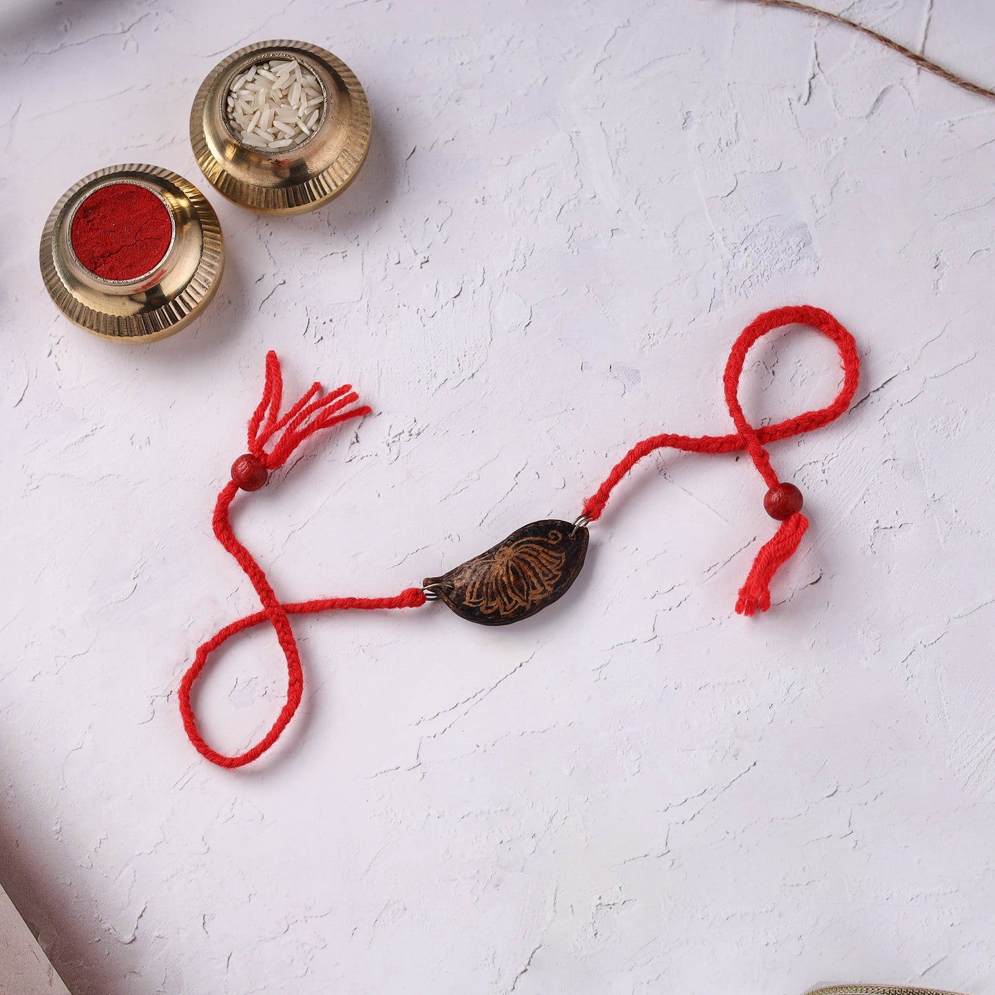 Handcrafted  Flower Plantable Seed Rakhi