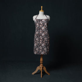 Sanganeri Hand Block Print Cotton Apron with Pocket 32