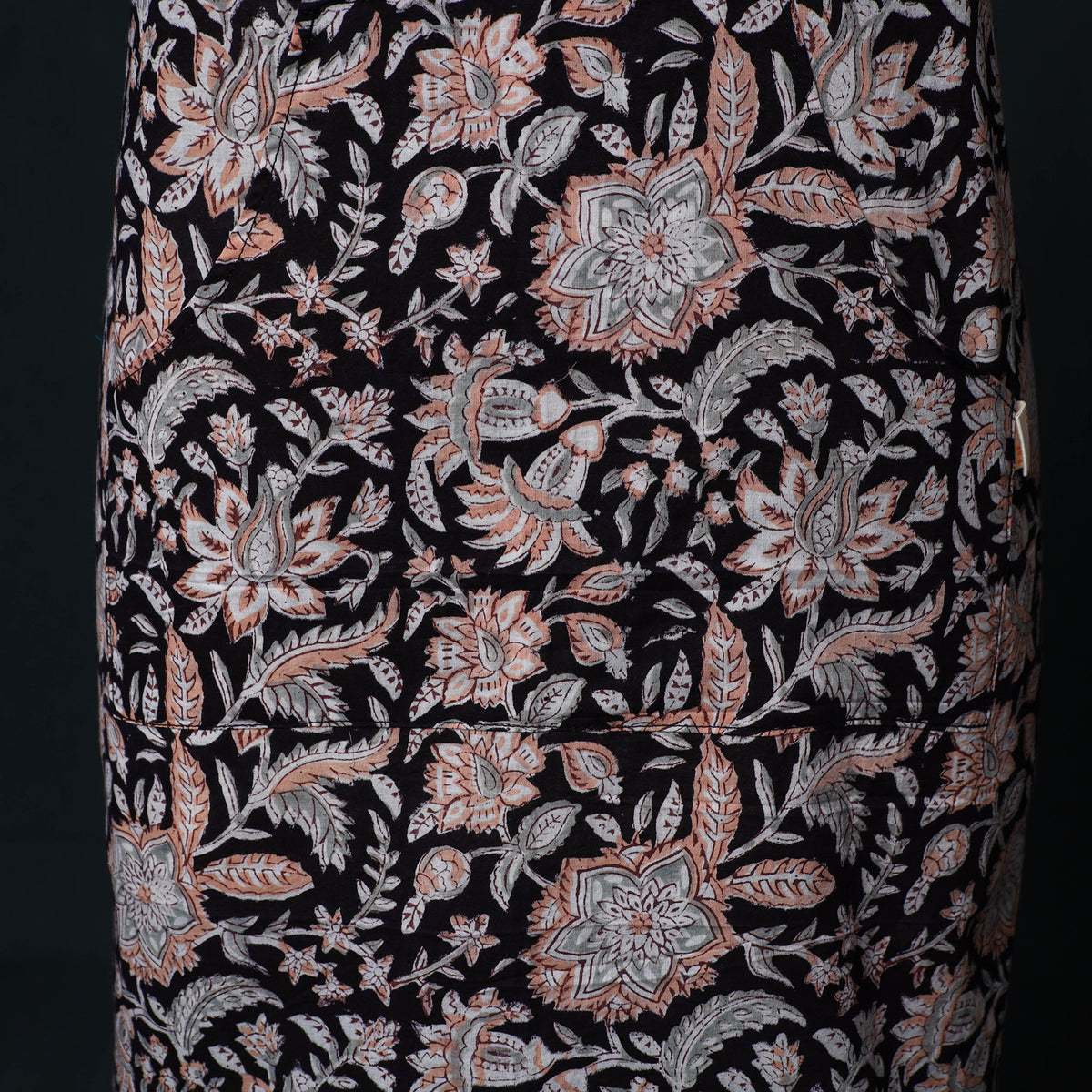 Sanganeri Hand Block Print Cotton Apron with Pocket 32