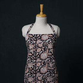 Sanganeri Hand Block Print Cotton Apron with Pocket 32