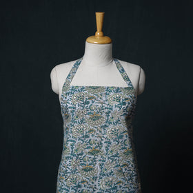 Sanganeri Hand Block Print Cotton Apron with Pocket 35