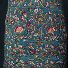 Sanganeri Hand Block Print Cotton Apron with Pocket 36