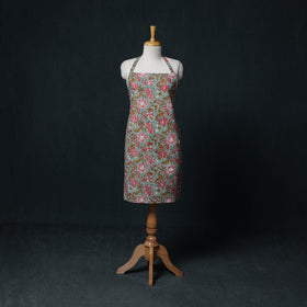 Sanganeri Hand Block Print Cotton Apron with Pocket 37