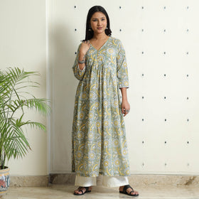 Sanganeri Block Printed kurta