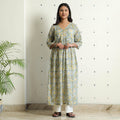 Sanganeri Block Printed kurta