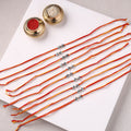 Handmade GS Bead Work Rakhi (Set of 10) 02