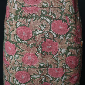 Sanganeri Hand Block Print Cotton Apron with Pocket 38