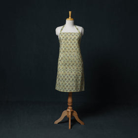 Sanganeri Hand Block Print Cotton Apron with Pocket 39