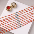 Handmade GS Bead Work Rakhi (Set of 10) 03