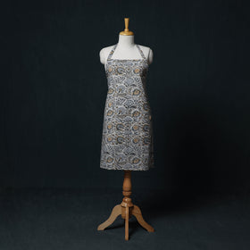 Sanganeri Hand Block Print Cotton Apron with Pocket 40
