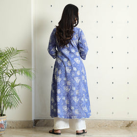  Sanganeri Block Printed Kurta