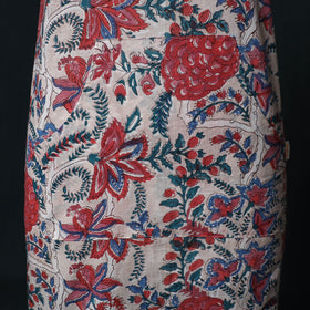 Sanganeri Hand Block Print Cotton Apron with Pocket 41