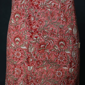 Sanganeri Hand Block Print Cotton Apron with Pocket 42