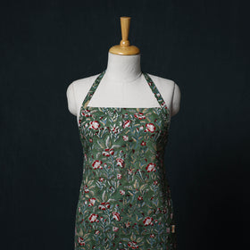 Sanganeri Hand Block Print Cotton Apron with Pocket 44