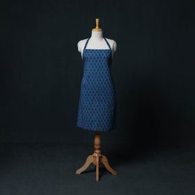 Bagh Hand Block Print Cotton Apron with Pocket 45