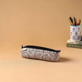 Handcrafted Quilted Pencil Pouch 01