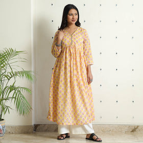  Sanganeri Block Printed Kurta