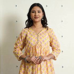  Sanganeri Block Printed Kurta