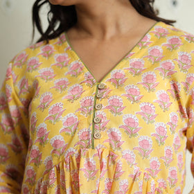  Sanganeri Block Printed Kurta