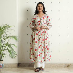 Sanganeri Block Printed Kurta