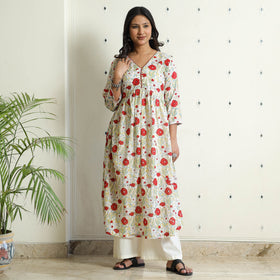 Sanganeri Block Printed Kurta