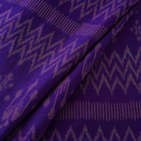 Handloom Raw Silk Pochampally Ikat Fabric 05