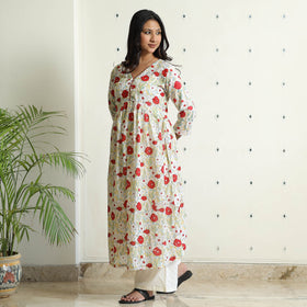 Sanganeri Block Printed Kurta