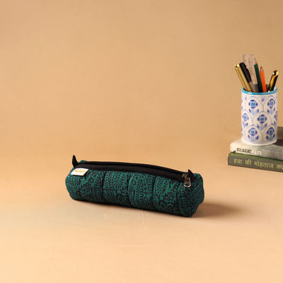 Handcrafted Quilted Pencil Pouch 10