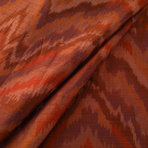 Handloom Raw Silk Pochampally Ikat Fabric 06