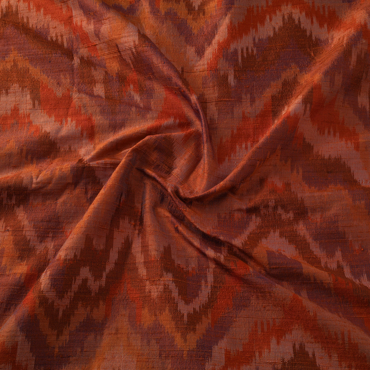 Handloom Raw Silk Pochampally Ikat Fabric 06