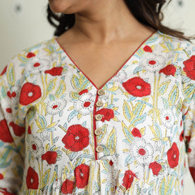 Sanganeri Block Printed Kurta