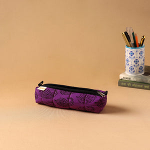 Handcrafted Quilted Pencil Pouch 12
