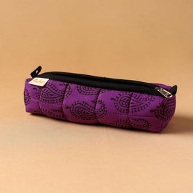 Handcrafted Quilted Pencil Pouch 12