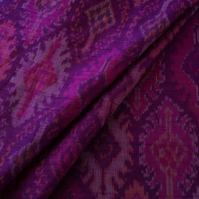 Handloom Raw Silk Pochampally Ikat Fabric 07