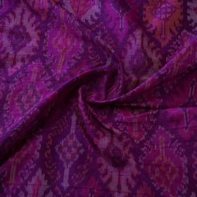 Handloom Raw Silk Pochampally Ikat Fabric 07