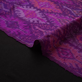 Handloom Raw Silk Pochampally Ikat Fabric 07