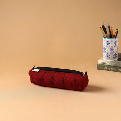 Handcrafted Quilted Pencil Pouch 14