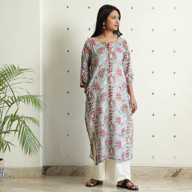 Sanganeri Block Printed kurta