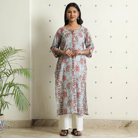 Sanganeri Block Printed kurta