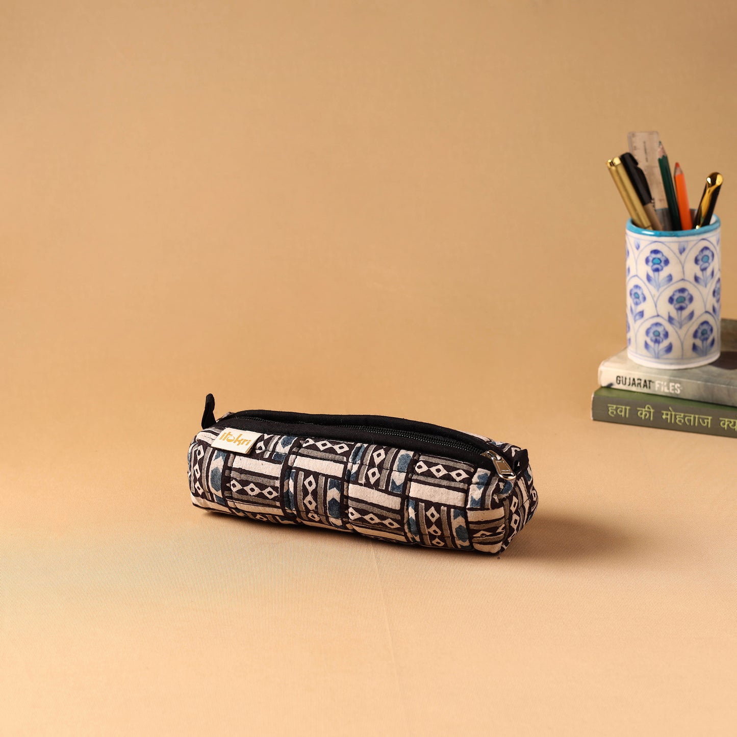 Handcrafted Quilted Pencil Pouch 19