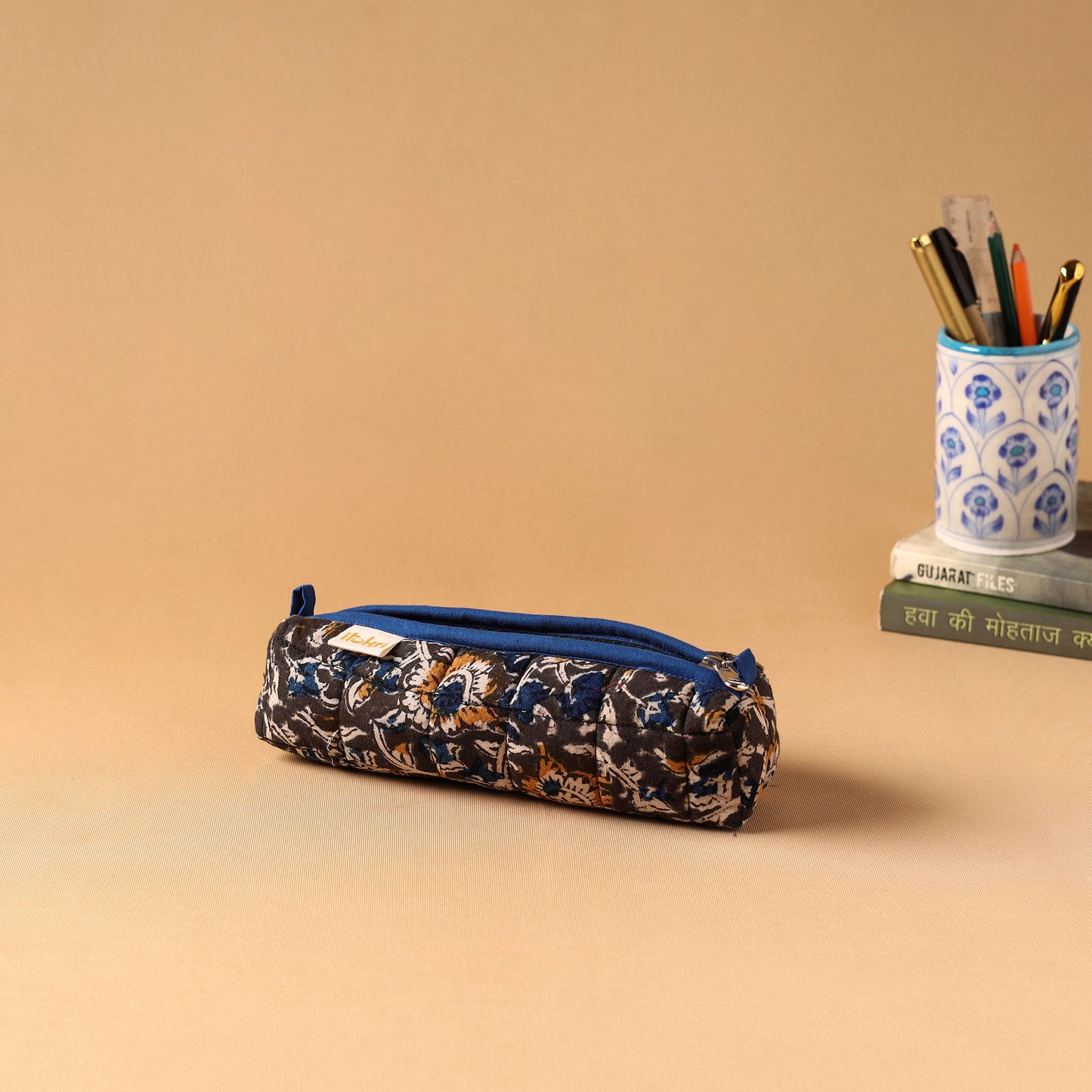Handcrafted Quilted Pencil Pouch 21
